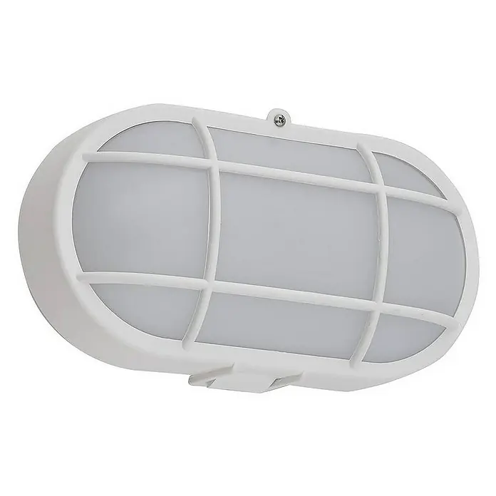 Lindby Außenwandleuchte Alisha - weiß / opal, IP54