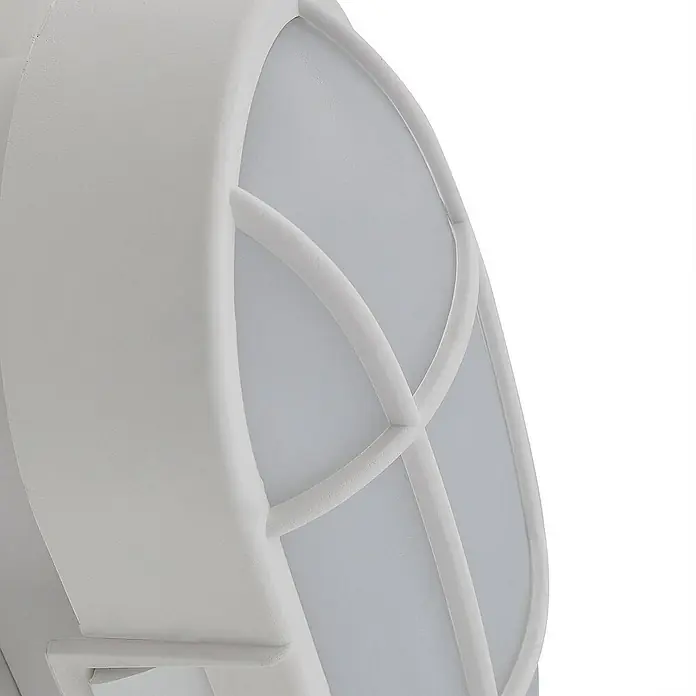Lindby Außenwandleuchte Alisha - weiß / opal, IP54