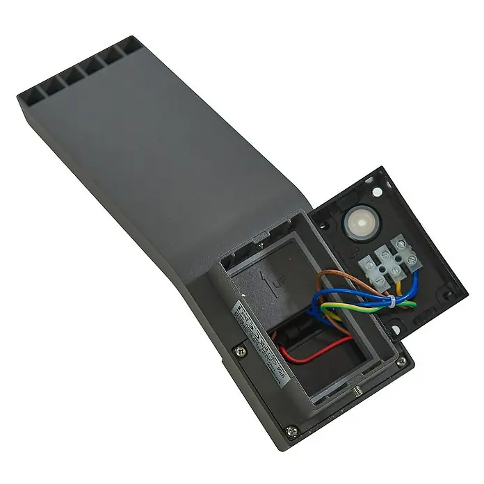 Lindby Außenwandleuchte Korvik - schwarz, IP54