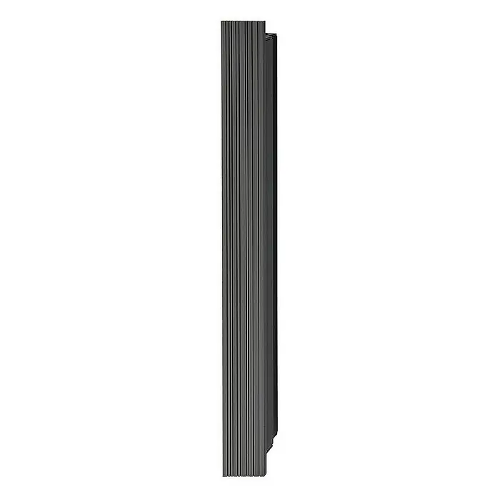 Lucande Außenwandleuchte Melira - schwarz, schwarz, IP65