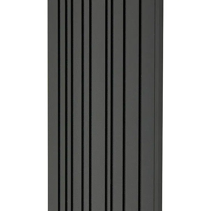 Lucande Außenwandleuchte Melira - schwarz, schwarz, IP65