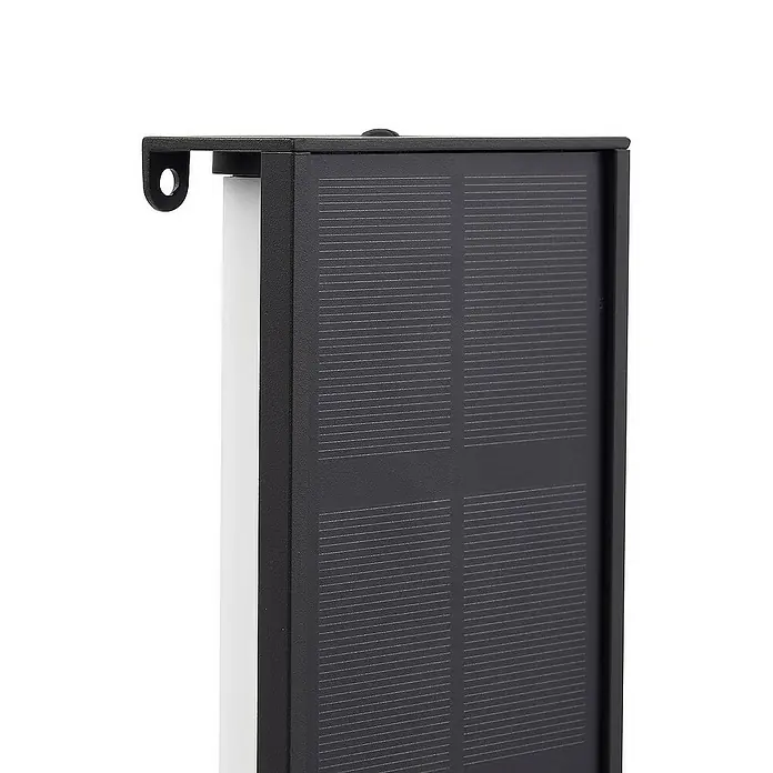 Lindby Außenwandleuchte Laarni - 3,8 x 9,5 x 60 cm, schwarz, IP54