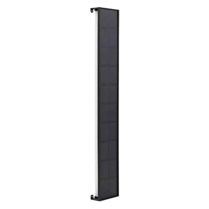 Lindby Außenwandleuchte Laarni - 3,8 x 9,5 x 60 cm, schwarz, IP54