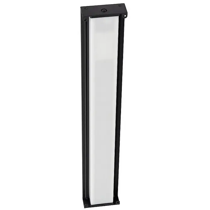 Lindby Außenwandleuchte Laarni - 3,8 x 9,5 x 60 cm, schwarz, IP54