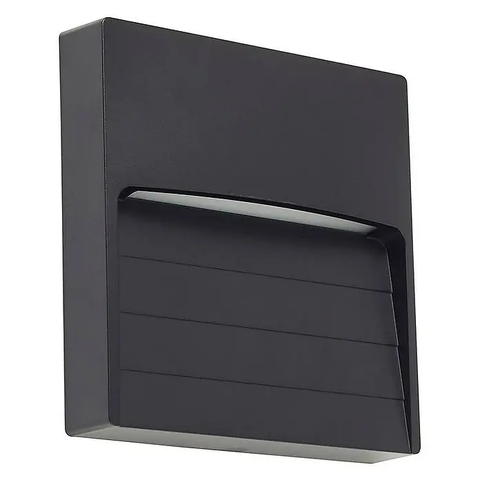 Lindby Außenwandleuchte Elissa - schwarz, IP65