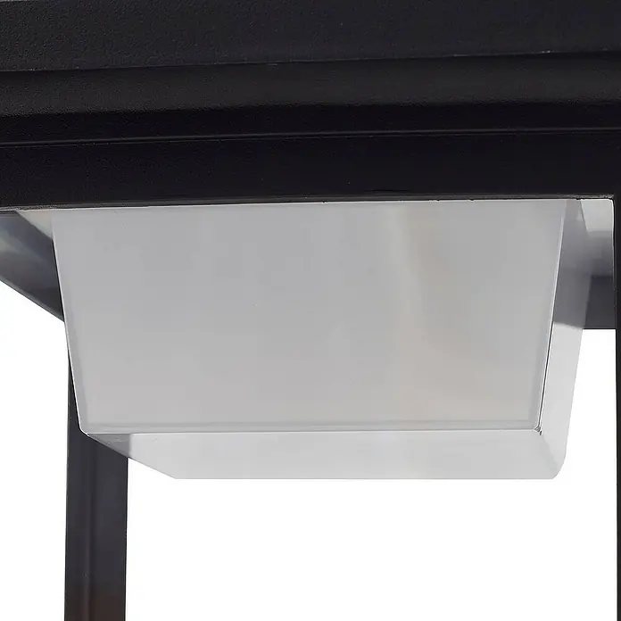 Lindby Außenwandleuchte Latarka - schwarz, IP44