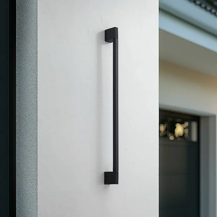 Lindby Außenwandleuchte Neano - schwarz, IP54