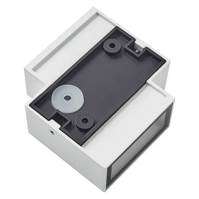 Lindby Außenwandleuchte Fendir - weiß / opal, IP54