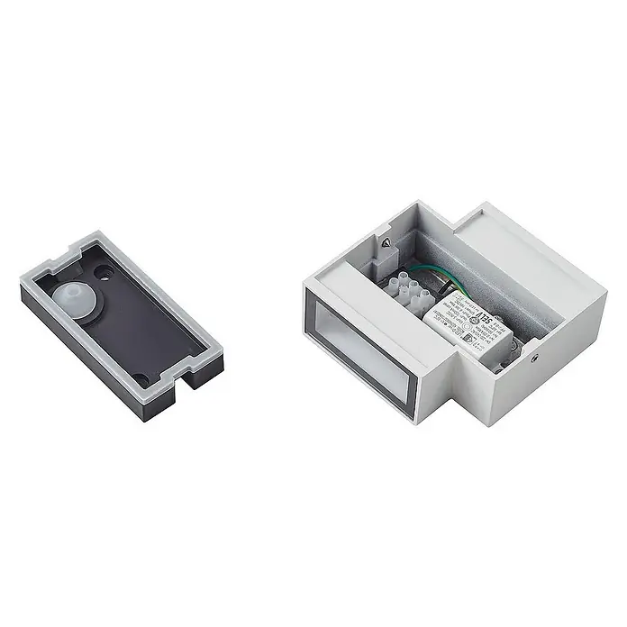 Lindby Außenwandleuchte Fendir - weiß / opal, IP54