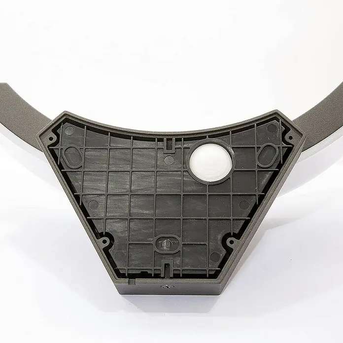 Lucande Außenwandleuchte Half - schwarz, schwarz, IP54