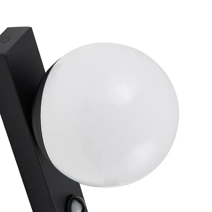 Lindby Außenwandleuchte Larcie - schwarz, IP44