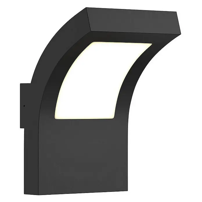 Arcchio Außenwandleuchte Advik - schwarz, schwarz, IP65