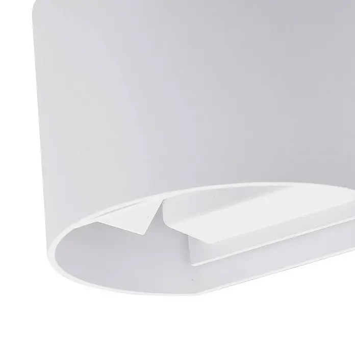 Lindby Außenwandleuchte Nivar - weiß / opal, IP54