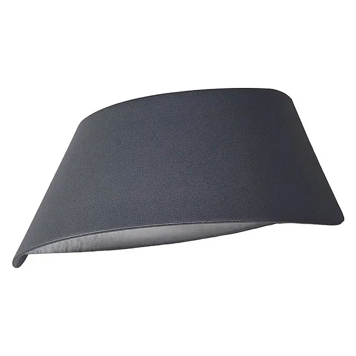 Lucande Außenwandleuchte Glen - 6,8 x 23,6 x 7,5 cm, schwarz, schwarz, IP65