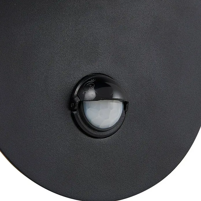 Lindby Außenwandleuchte Lacie - 17,8 x 15 x 27,8 cm, schwarz, IP44