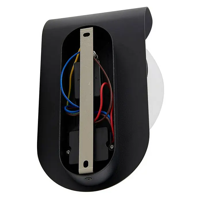 Lindby Außenwandleuchte Lacie - schwarz, IP44