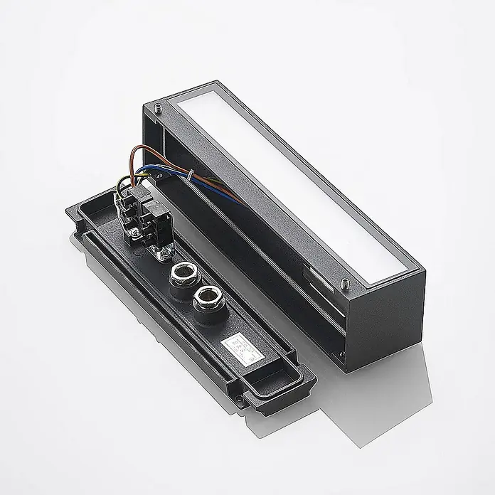 Arcchio Außenwandleuchte Lengo - schwarz, IP65