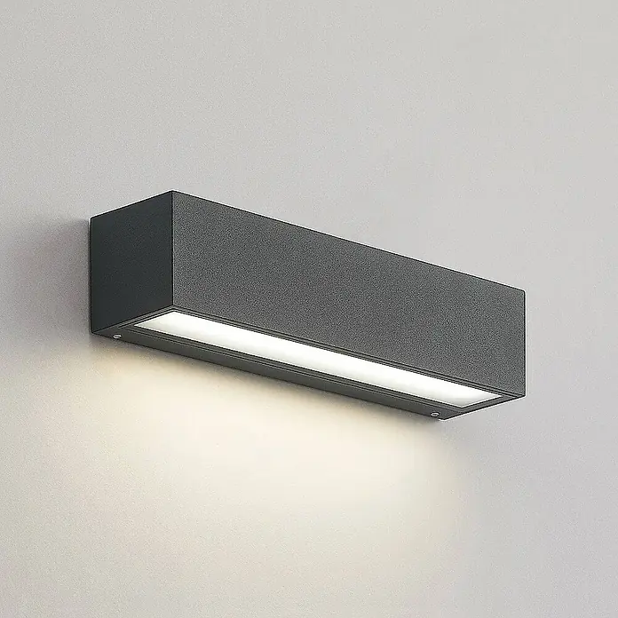 Arcchio Außenwandleuchte Lengo - schwarz, IP65