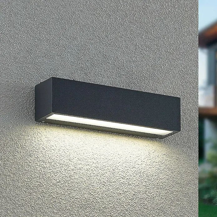 Arcchio Außenwandleuchte Lengo - schwarz, IP65