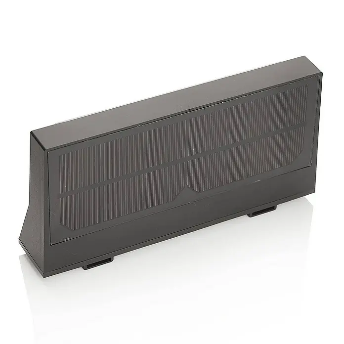 Lindby Außenwandleuchte Maresia - 10,6 x 20,5 x 4 cm, alu / grau / zink, IP44
