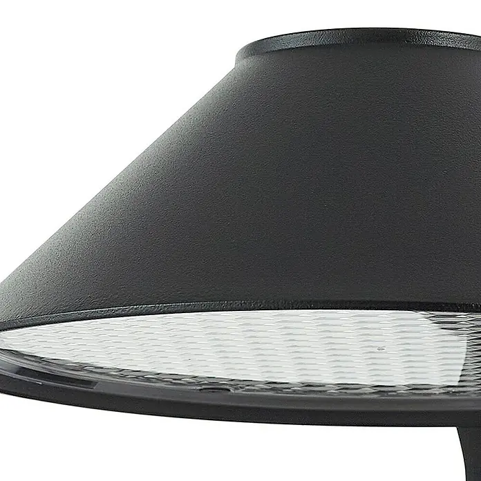 Lindby Außenwandleuchte Capelo - schwarz, schwarz, IP65
