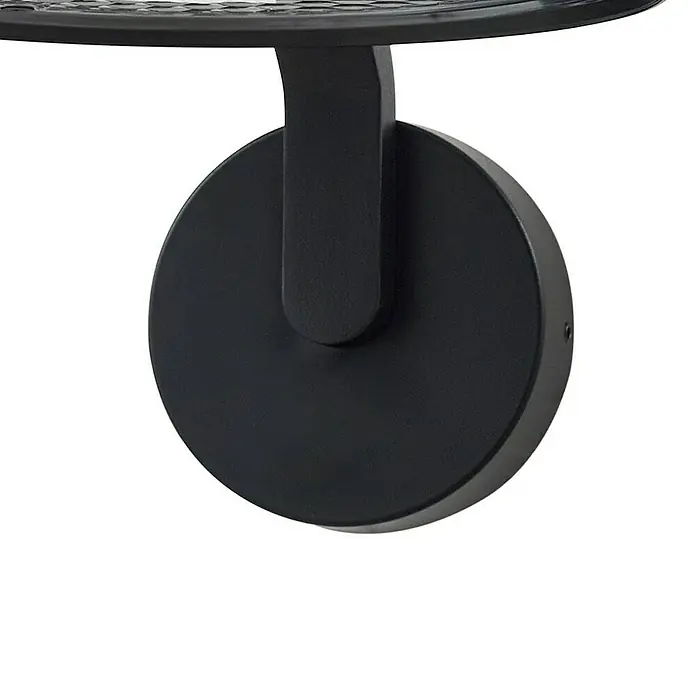 Lindby Außenwandleuchte Capelo - schwarz, schwarz, IP65
