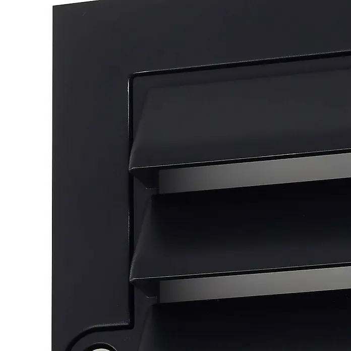 Lindby Außenwandleuchte Muro - schwarz, IP65