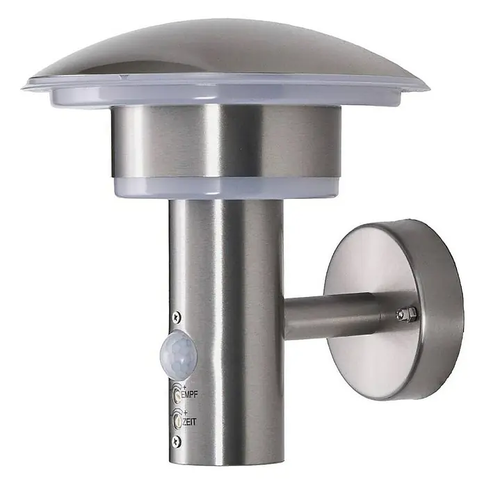 Lindby Außenwandleuchte Lillie - alu / grau / zink, alu / grau / zink, IP44