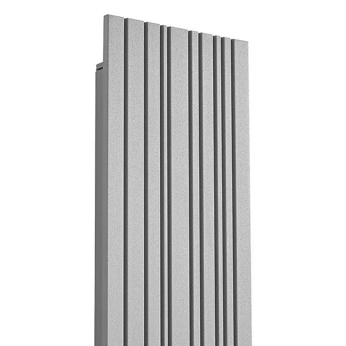 Lucande Außenwandleuchte Melira - alu / grau / zink, alu / grau / zink, IP65