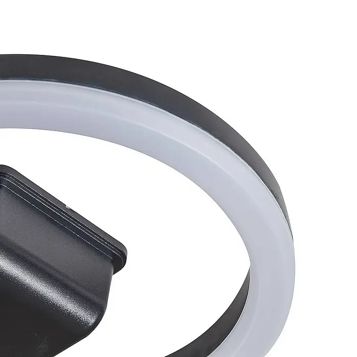 Lindby Außenwandleuchte Finian - schwarz, IP54
