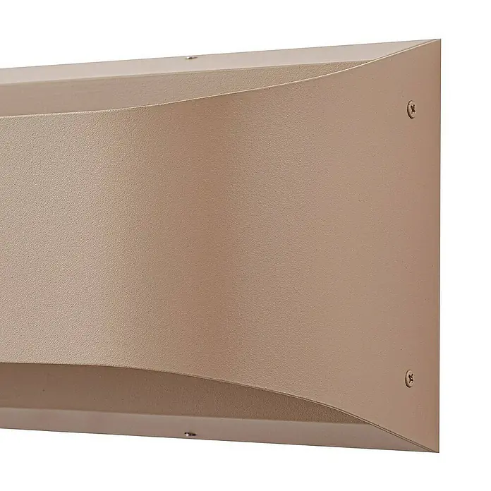 Lindby Außenwandleuchte Lenore - creme / amber, IP44