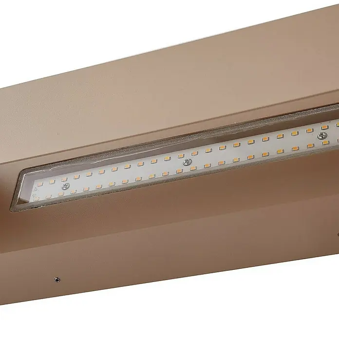 Lindby Außenwandleuchte Lenore - creme / amber, IP44