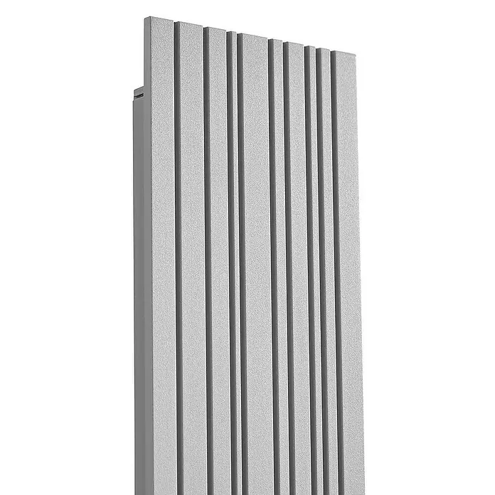 Lucande Außenwandleuchte Melira - alu / grau / zink, alu / grau / zink, IP65