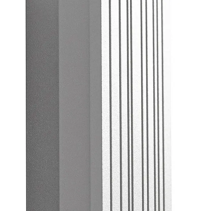 Lucande Außenwandleuchte Melira - alu / grau / zink, alu / grau / zink, IP65