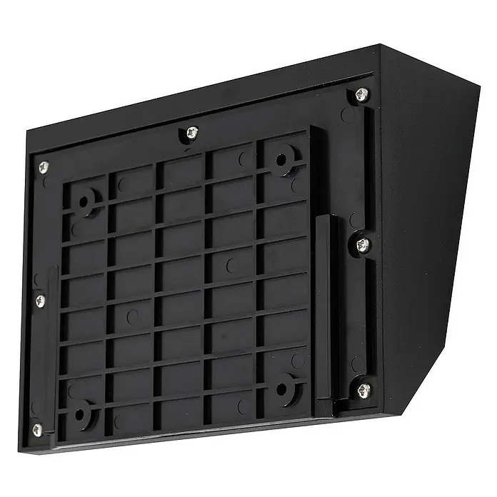 Lucande Außenwandleuchte Dava - 7,2 x 18,6 x 14 cm, schwarz, IP54