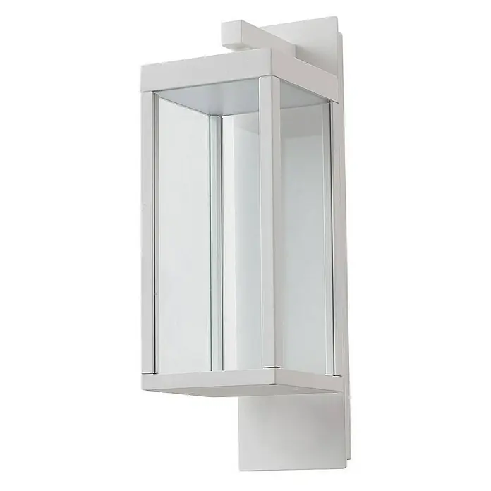 Lucande Außenwandleuchte Ferdinand - weiß / opal, weiß / opal, IP54