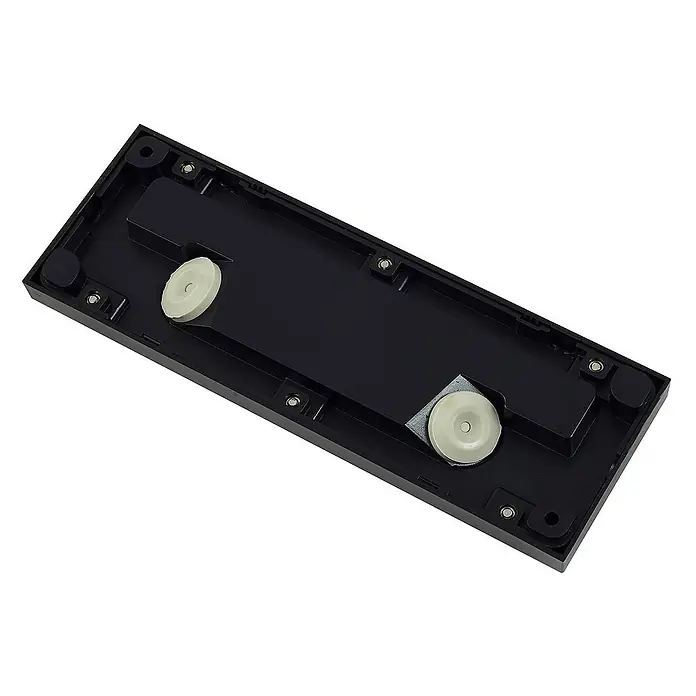 Lindby Außenwandleuchte Peker - schwarz, IP65