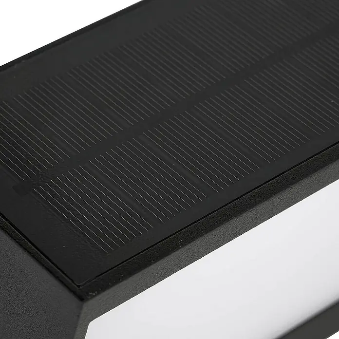 Lucande Außenwandleuchte Dava - 7,2 x 18,6 x 14 cm, schwarz, IP54