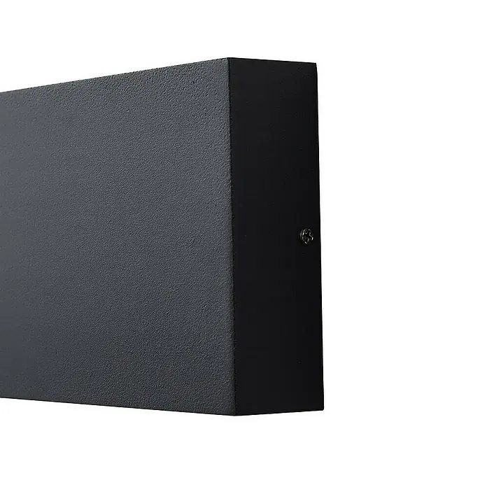 Lindby Außenwandleuchte Jarte - 3 x 17,5 x 9 cm, schwarz, IP54
