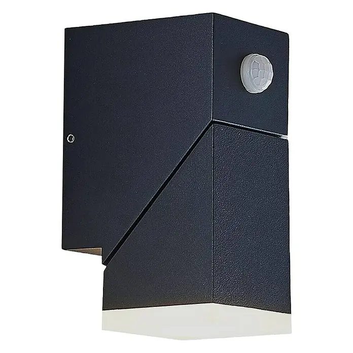 Lindby Außenwandleuchte Sally - 9,1 x 6,5 x 14,5 cm, schwarz, IP54