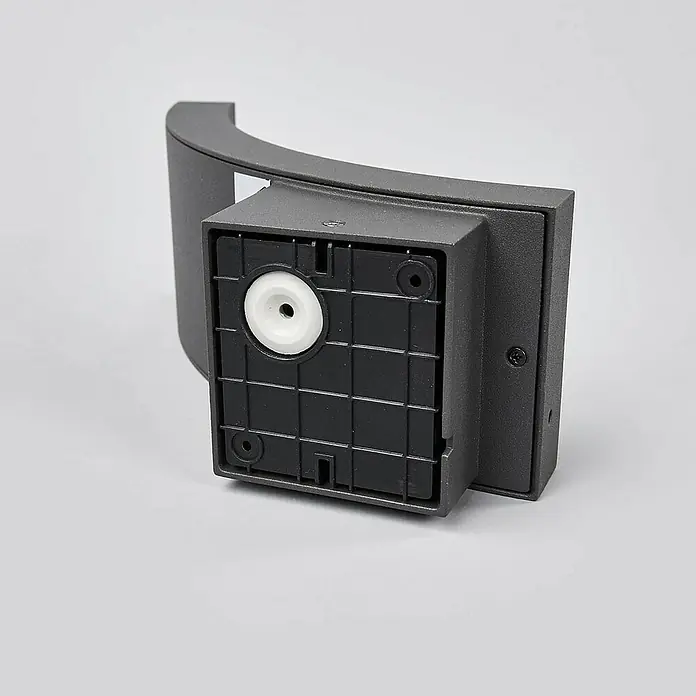 Lucande Außenwandleuchte Juvia - schwarz, IP54