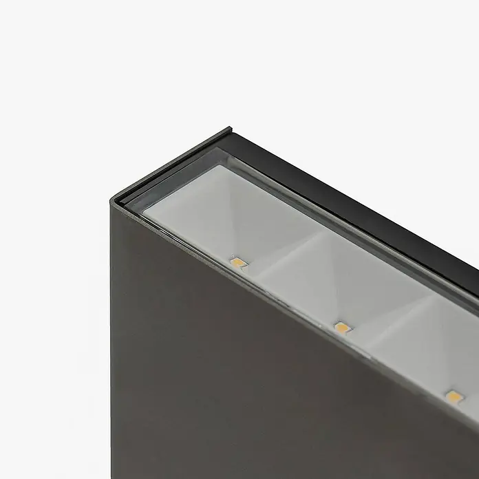 Arcchio Außenwandleuchte Karline - alu / grau / zink, alu / grau / zink, IP65