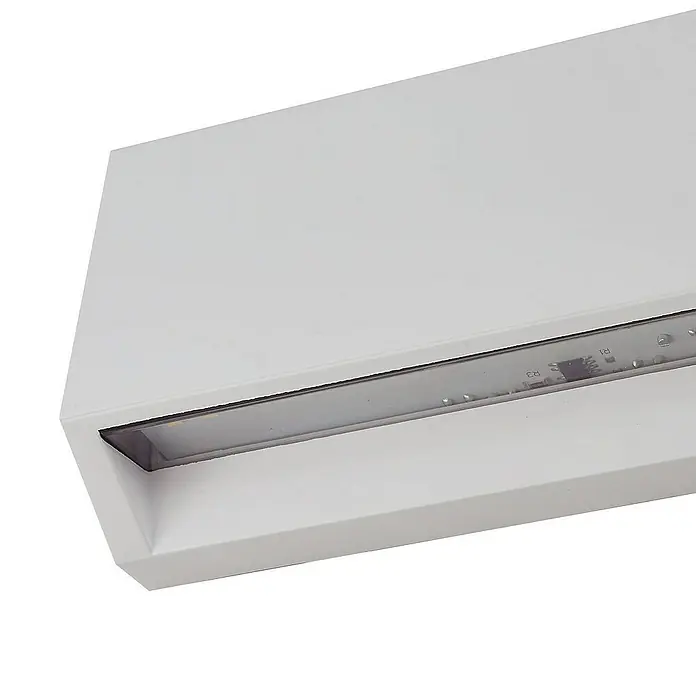 Lindby Außenwandleuchte Appeso - weiß / opal, IP65