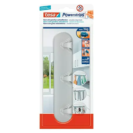 Tesa Powerstrips Colgador Multigancho