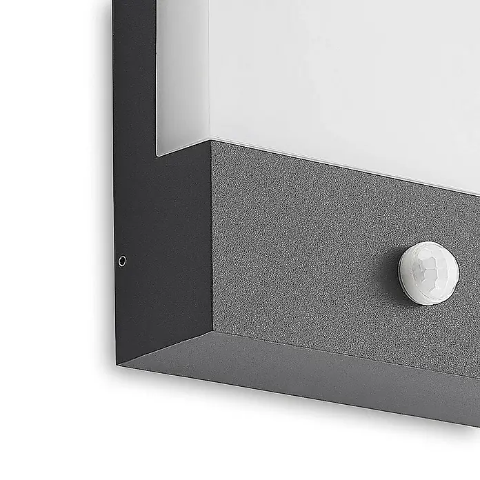 Lindby Außenwandleuchte Vanira - schwarz, IP54
