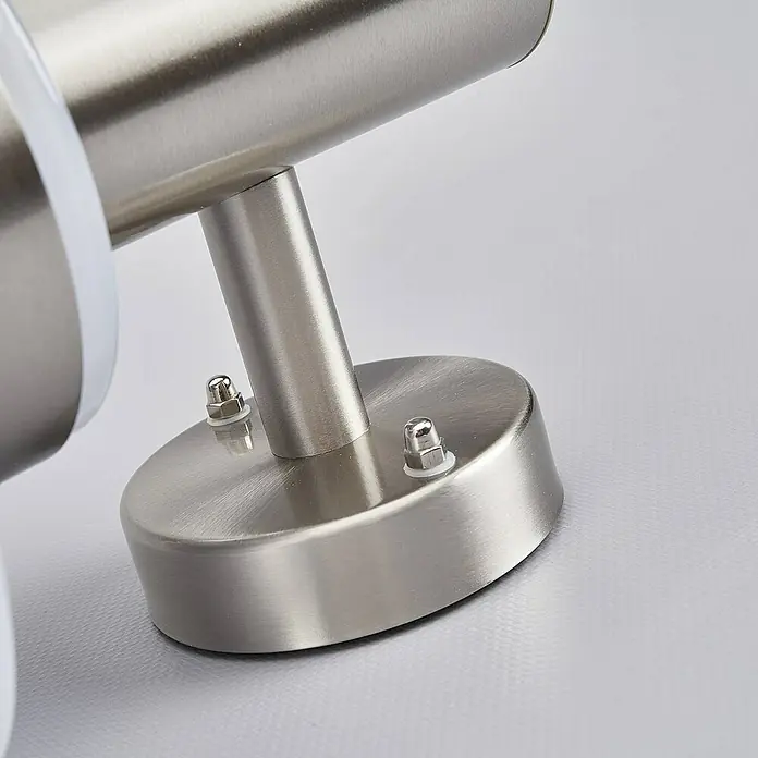 Lindby Außenwandleuchte Lillie - alu / grau / zink, alu / grau / zink, IP44