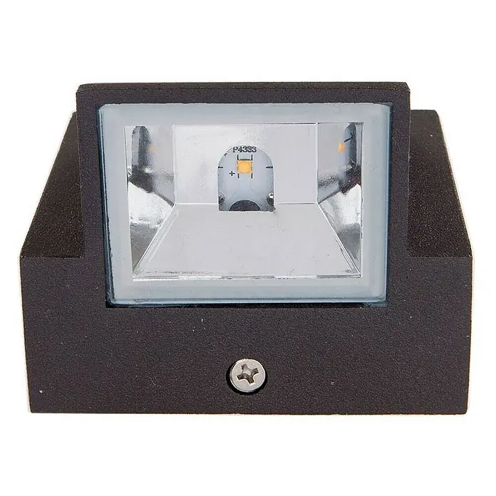 Lucande Außenwandleuchte Marik - 6,3 x 8 x 7,5 cm, schwarz, schwarz, IP54
