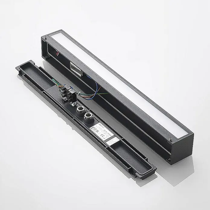 Arcchio Außenwandleuchte Lengo - schwarz, IP65