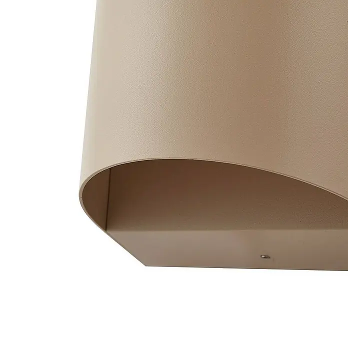Lindby Außenwandleuchte Lenore - creme / amber, IP44