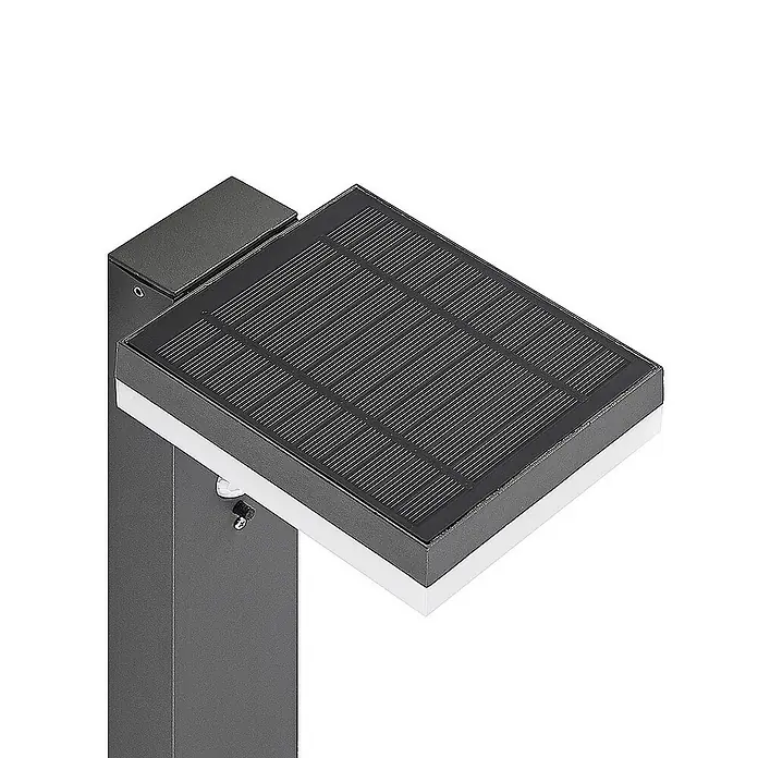 Lindby Außenwandleuchte Laira - 20,4 x 13 x 50 cm, schwarz, IP44
